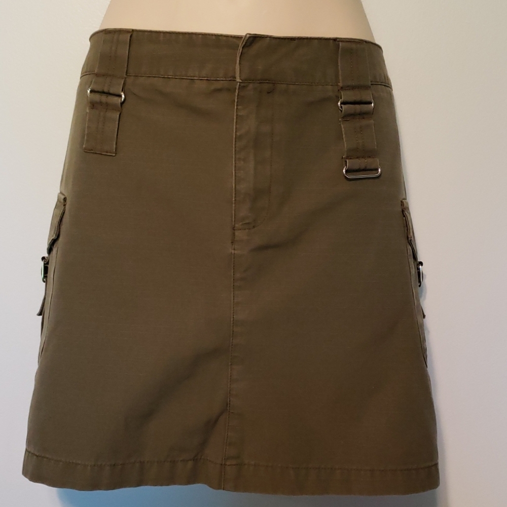 MOSSIMO Olive Army Green Skirt 12